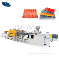 China plastic glazed roof tile extrusion machine Supplier